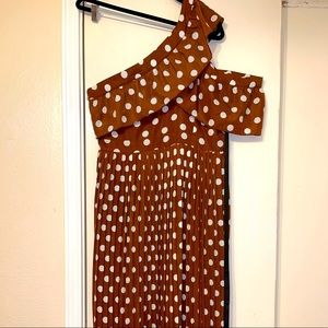 Pretty Little Thing Pleated Dress. Perfect for a wedding.